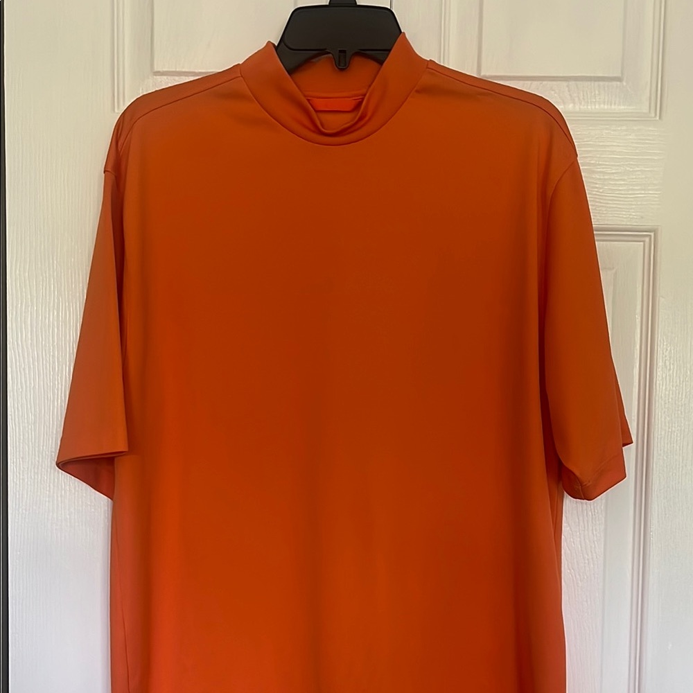Nike Orange Short Sleeve Tees Casual Collection
